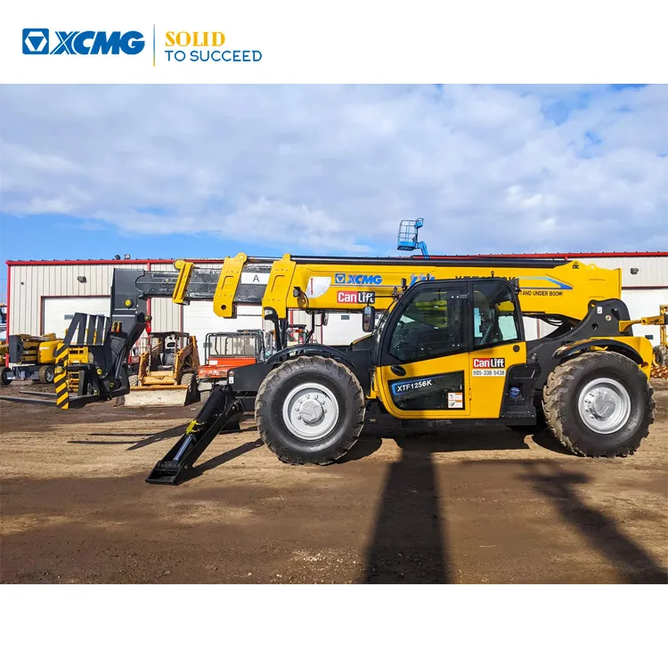 XCMG Official Used Telescopic Handler XTF1256K 12Ton Telescopic Forklift Crane with Best Price